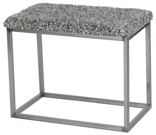 Palle Benk 60x35 cm Stone/Steel