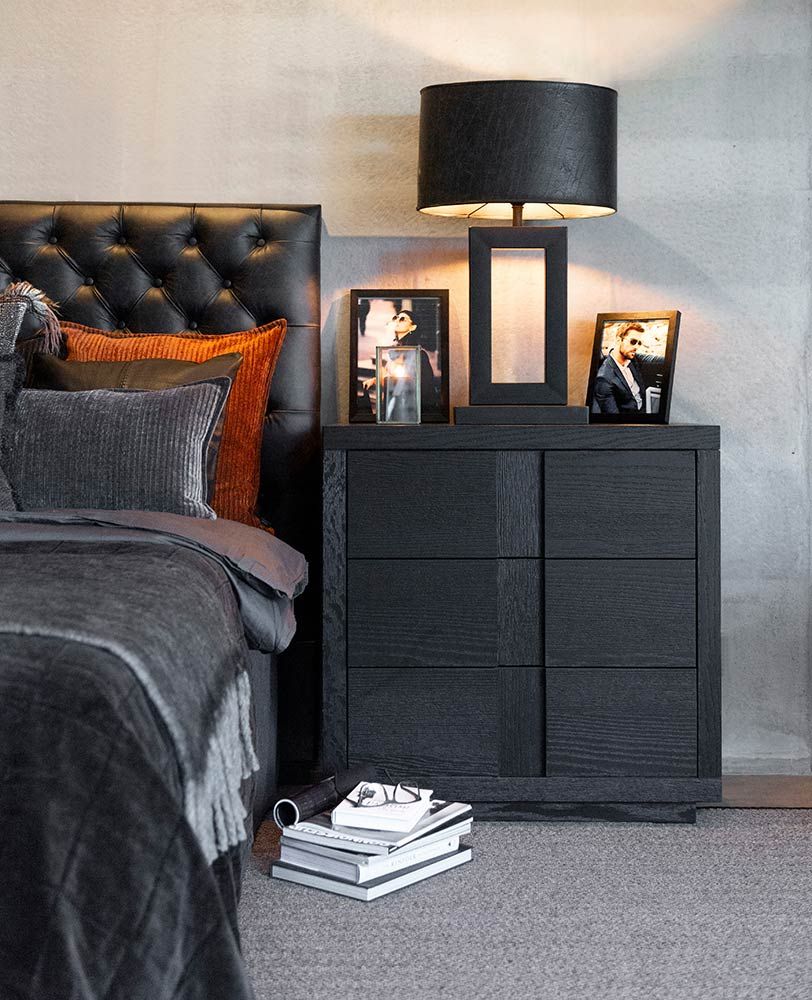 Hunter kommode svart Artwood