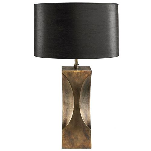 Vezzani Table Lamp Antique Brass Artwood