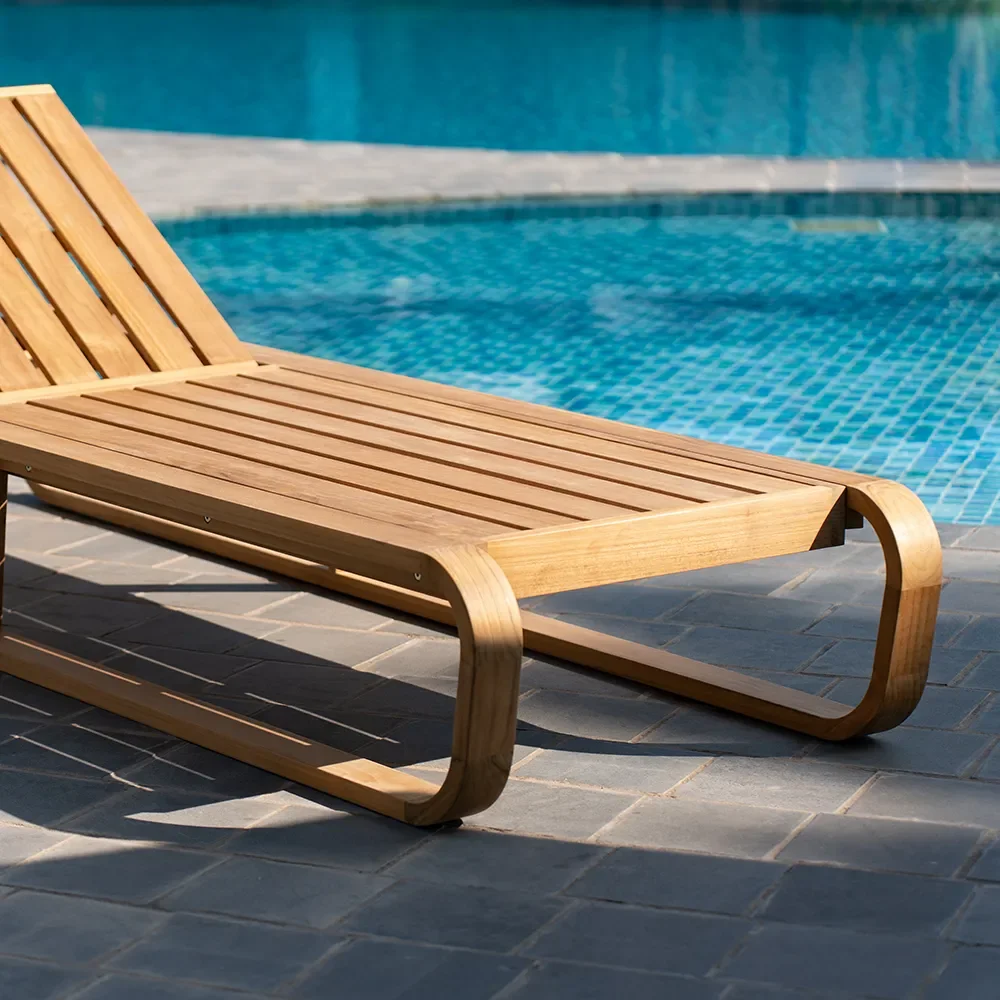 Bålamöllan solseng inkl. pute blå