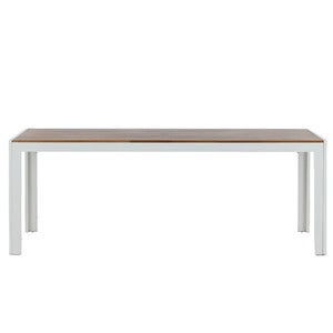 Bois spisebord 90x205 cm Hvit/Acacia
