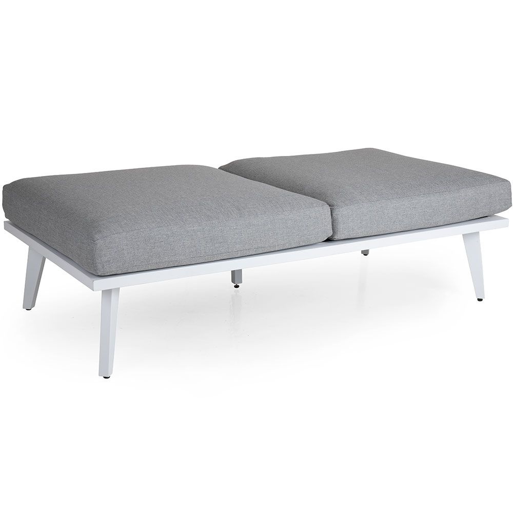 Brafab, Villac 2-seter modul hvit/grå Brafab