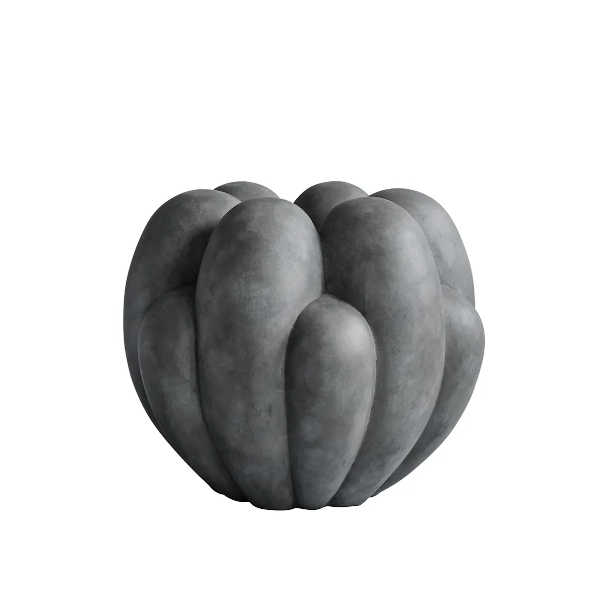 101 Copenhagen, Håndlaget vase Bloom Big Dark Grey H44 cm