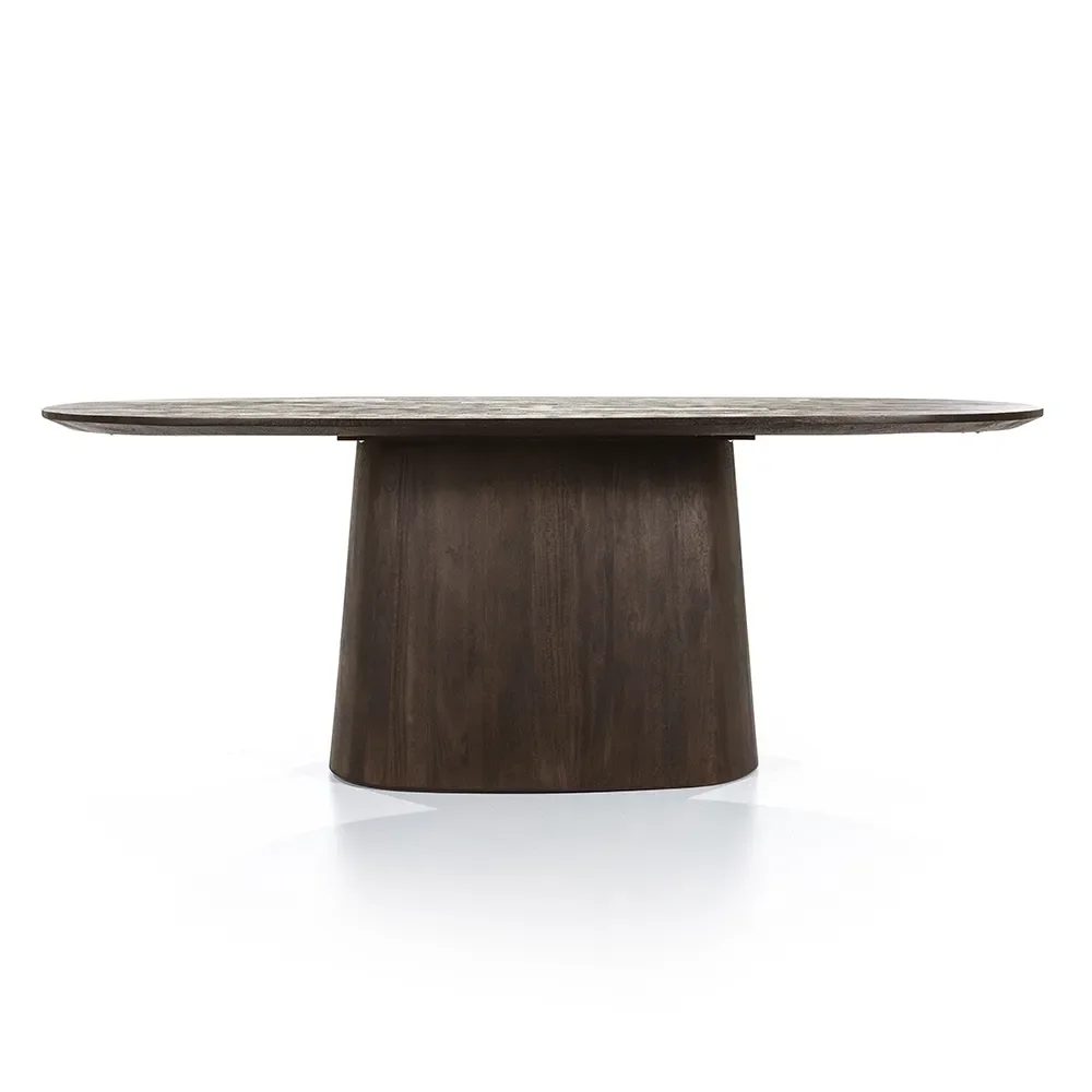 Aron Spisebord 200x110 - brun