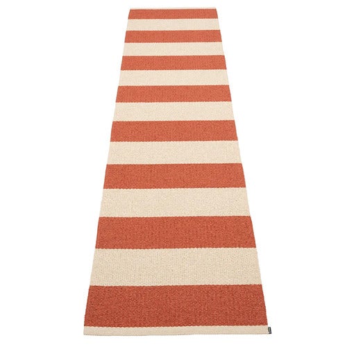 Bob teppe Brick/Cream 70 x 300 cm