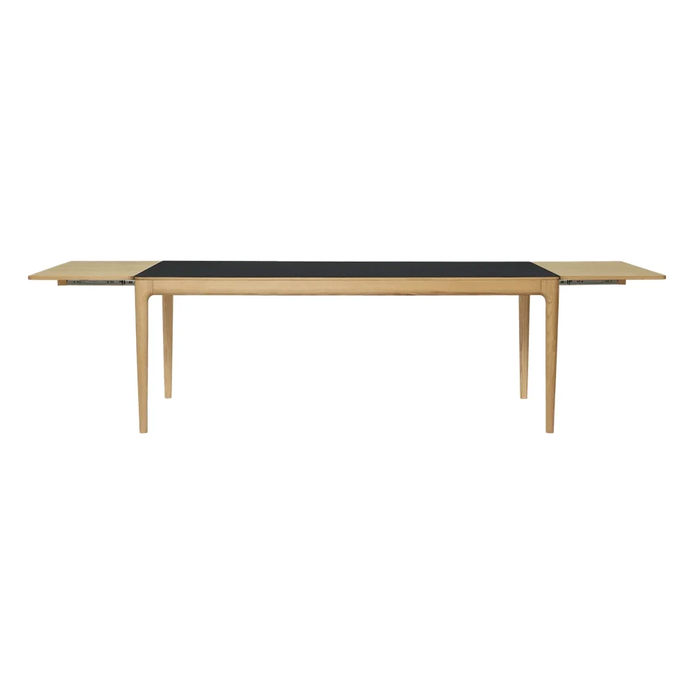 Heart'n'Soul Spisebord 200/300x90x75 Eik/Svart