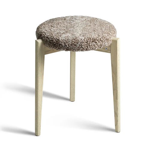 Vinz krakk grå oljet ask/safeskinn Sahara