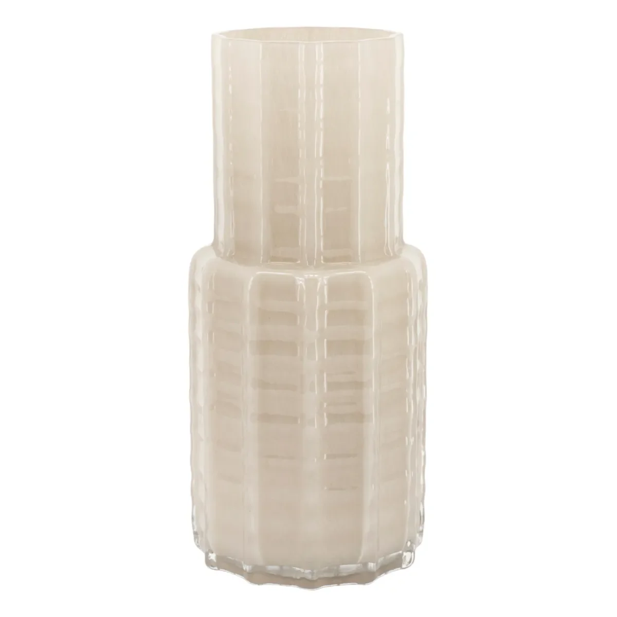 Taupere 16x16x35 cm glass taupe