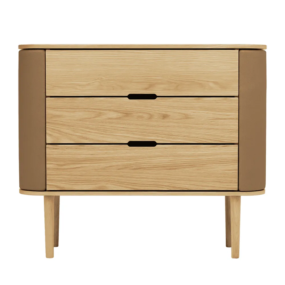 Treasures kommode i eik/Sugar Brown