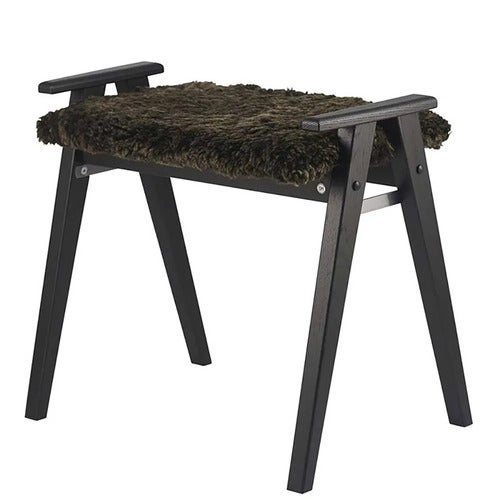 Alme Krakk Svartbeiset eik/safeskinn brun