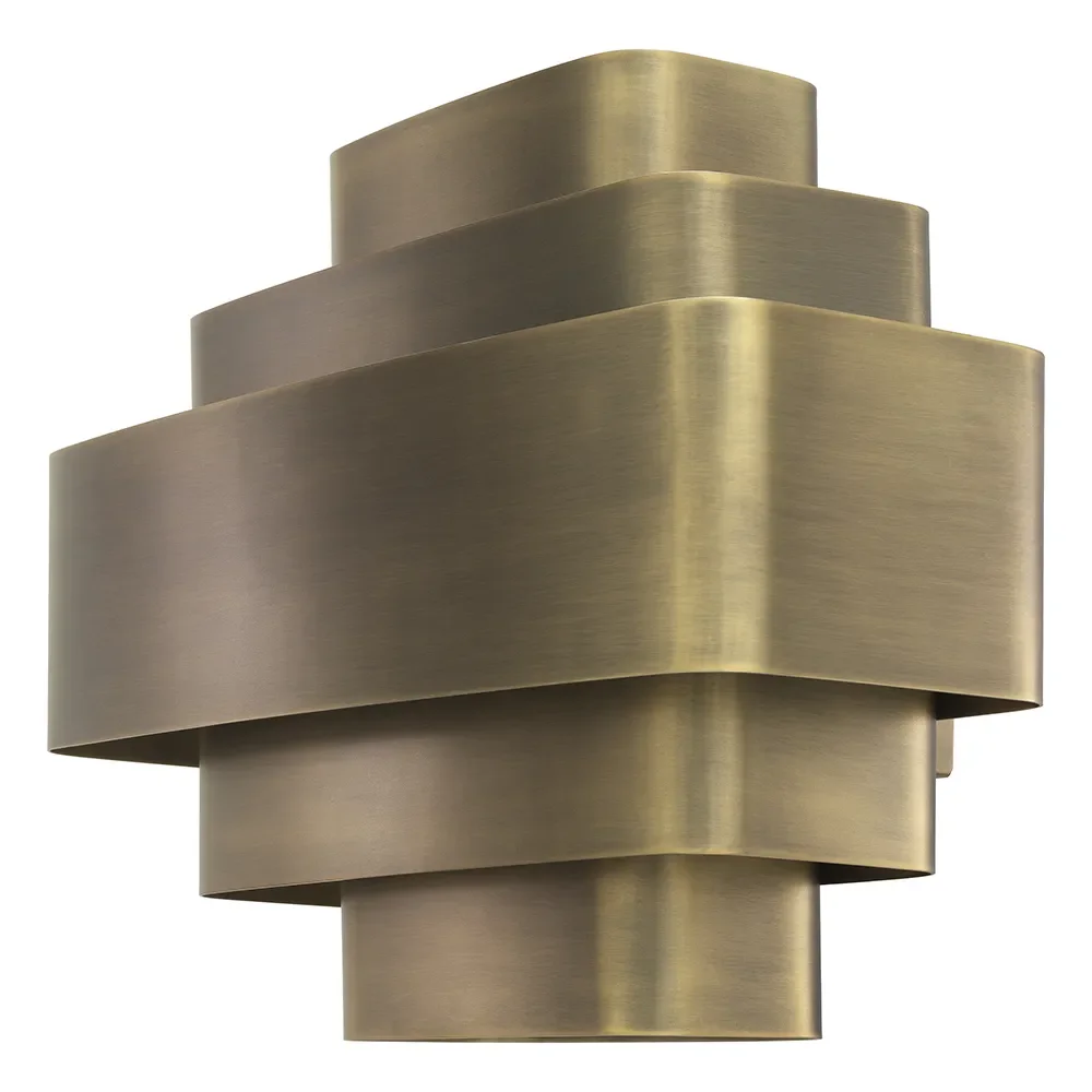  Vegglampe Pegaso Vintage Brass