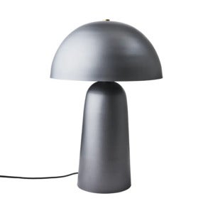 FUNGI Bordlampe L Dark grey