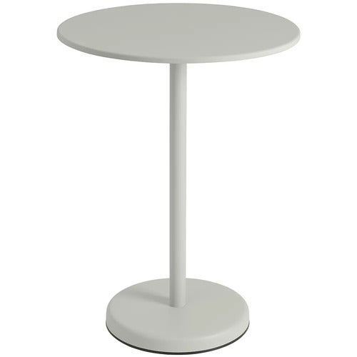 Linear Steel Barbord Ø70 h: 95 cm Grey 