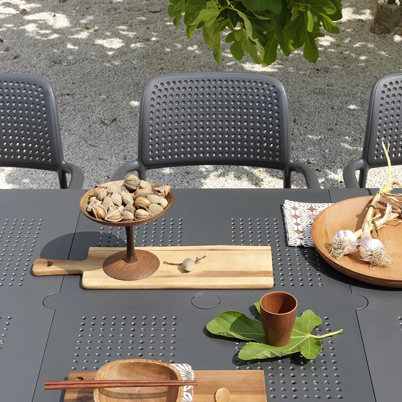 Bora karmstol Anthracit 