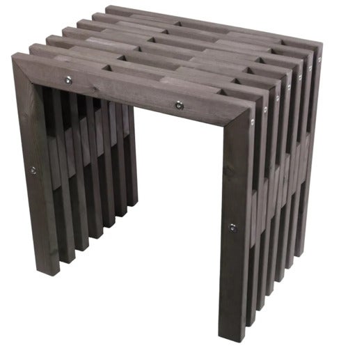 D-Bench 45 cm grå oljet furu