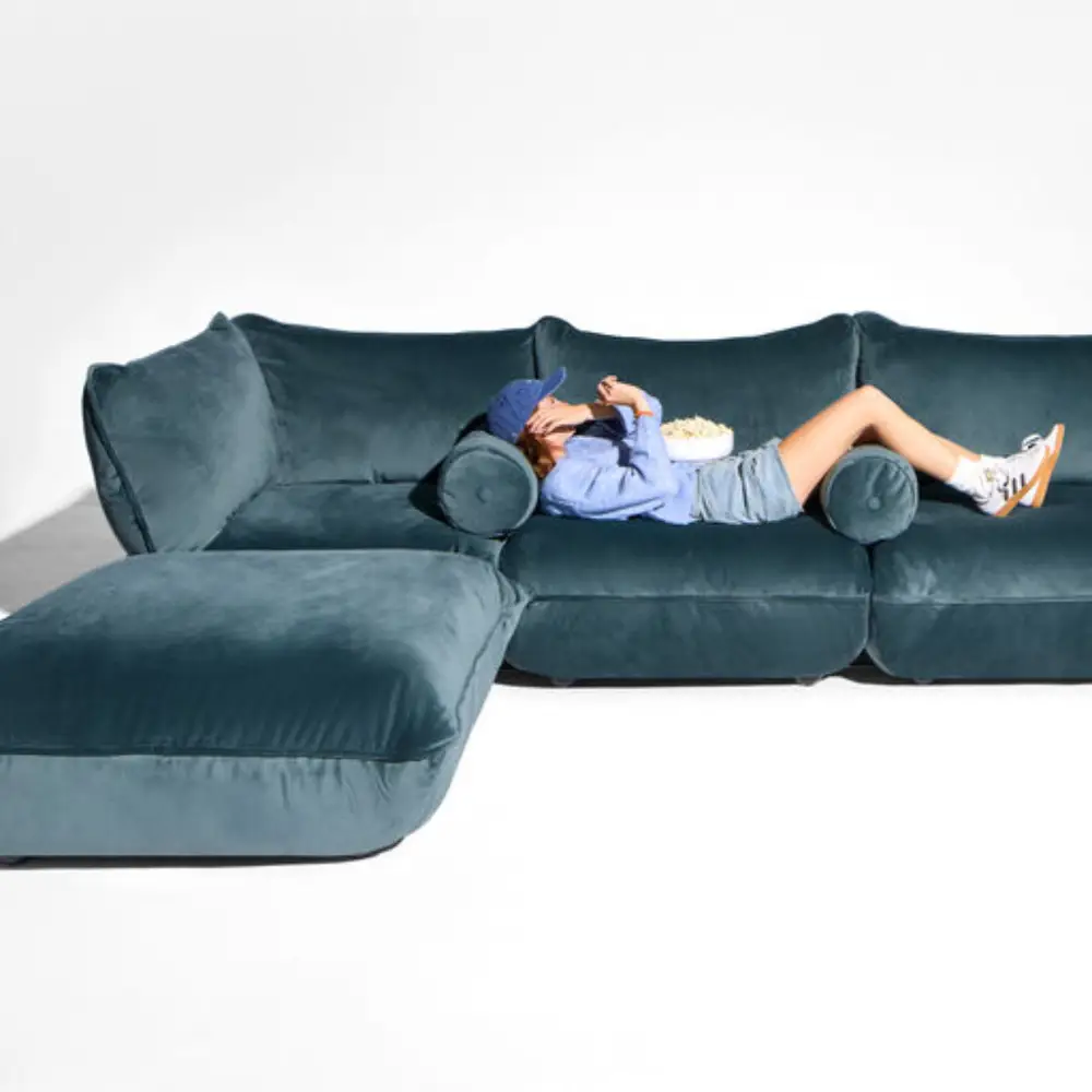 sumo fotskammel velvet recycled petrol