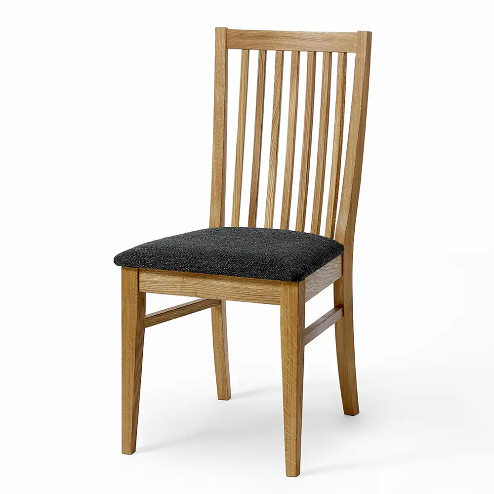 Ekliden spisestol grå 2-pakning