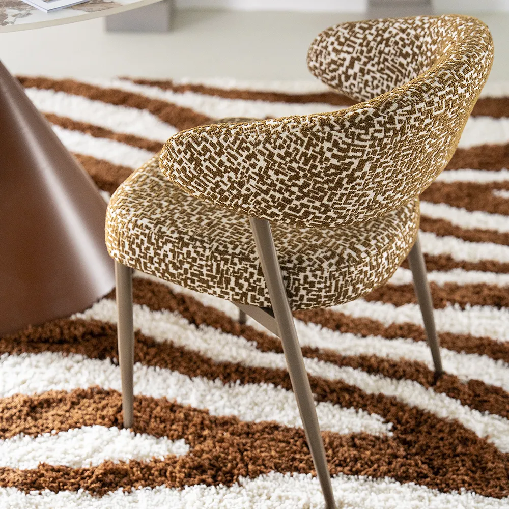 Spisestol Miso Brown med armlener