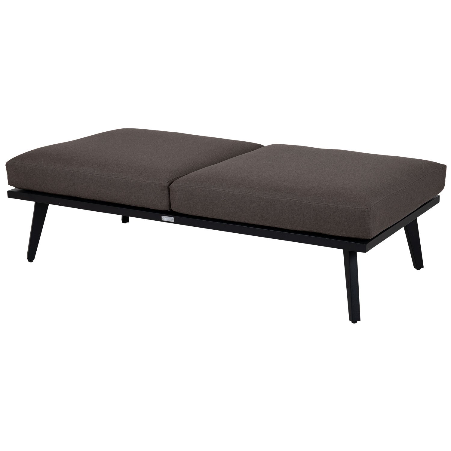 Villac 2-seter modul svart/brun Brafab