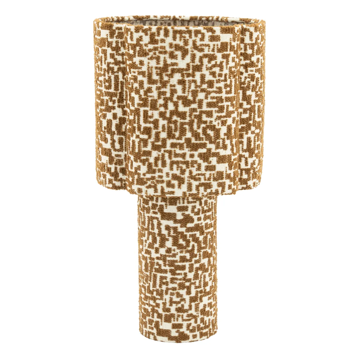 i lampe 25,5x25,5x49 cm brun