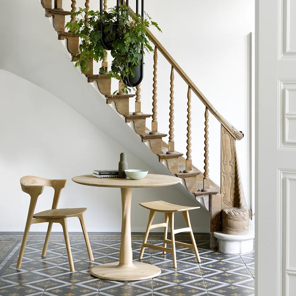 Torsion Spisebord Ø90 cm Eik