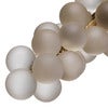 Object French Grapes white vintage brass finish