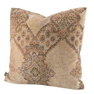 Miralago Puteovertrekk Paisley Beige Plain 60X60
