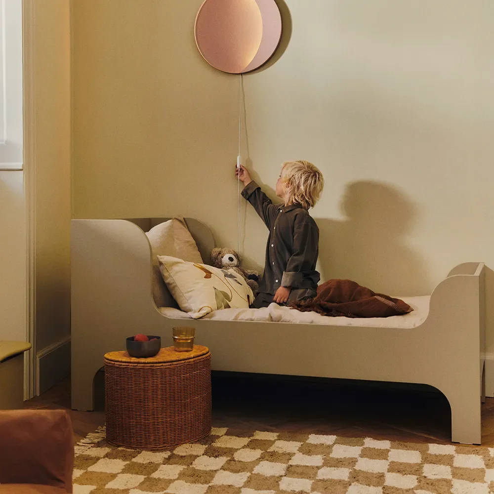 Vaskbar Teppe Mara Tan