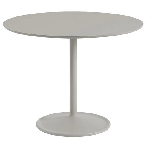 Soft spisebord 95 - Grey Linoleum Grey