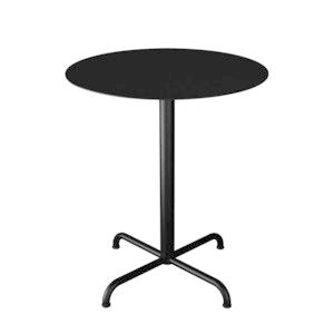 PICO Sofabord Ø64 cm, base 4 ben Black