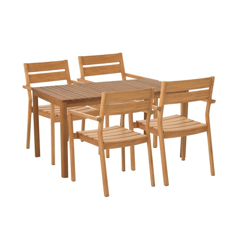 Joe & Delia liten teakgruppe