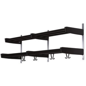 Meja Hattehylle 115 cm 2 hyller Svartbeiset eik