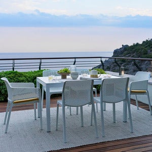 Rio Alu Spisebord 210/280x100 cm White