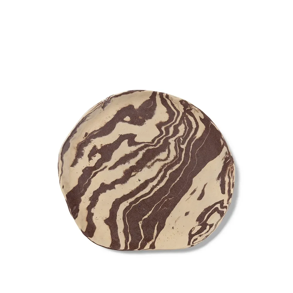 Håndlaget Tallerken Ryu 34cm