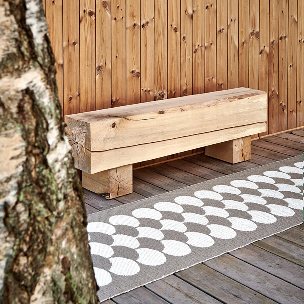 Poppy Potato / Vanilla teppe 70 x 350 cm