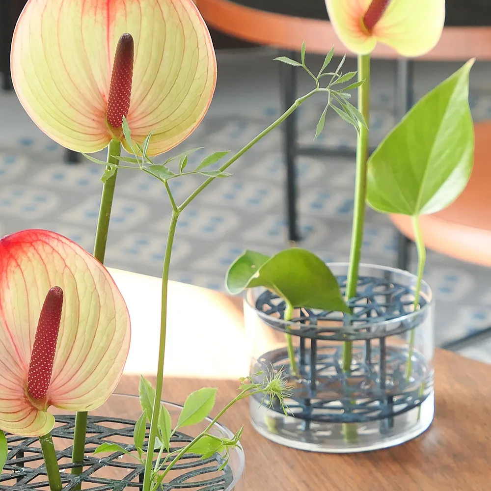 Vase Äng Small Blågrønn