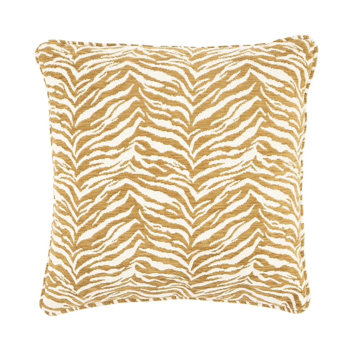By-Boo, Pyntepute Tigra Mustard 45x45 cm