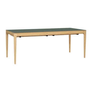 Heart'n'Soul Spisebord 200/300x90x75 Eik/
mosegrønn