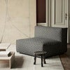 Catena Sofa Center S100 - Check - Sand/Black