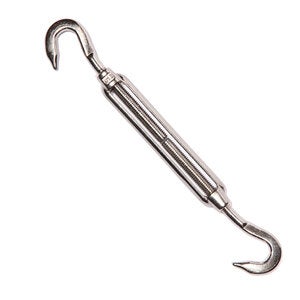 Rustfritt stål monteringsmateriale spenne m10 