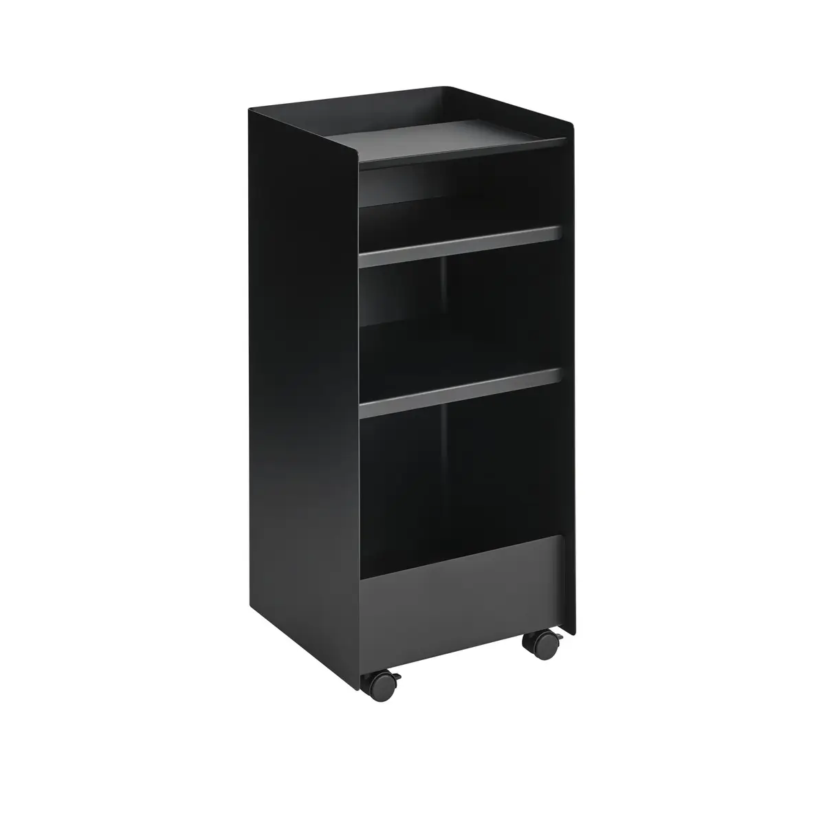 Folded Trolley høyde 83,7 cm (utslått) – svart