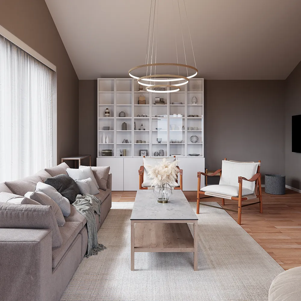 Trione taklampa Ø80cm Nature 