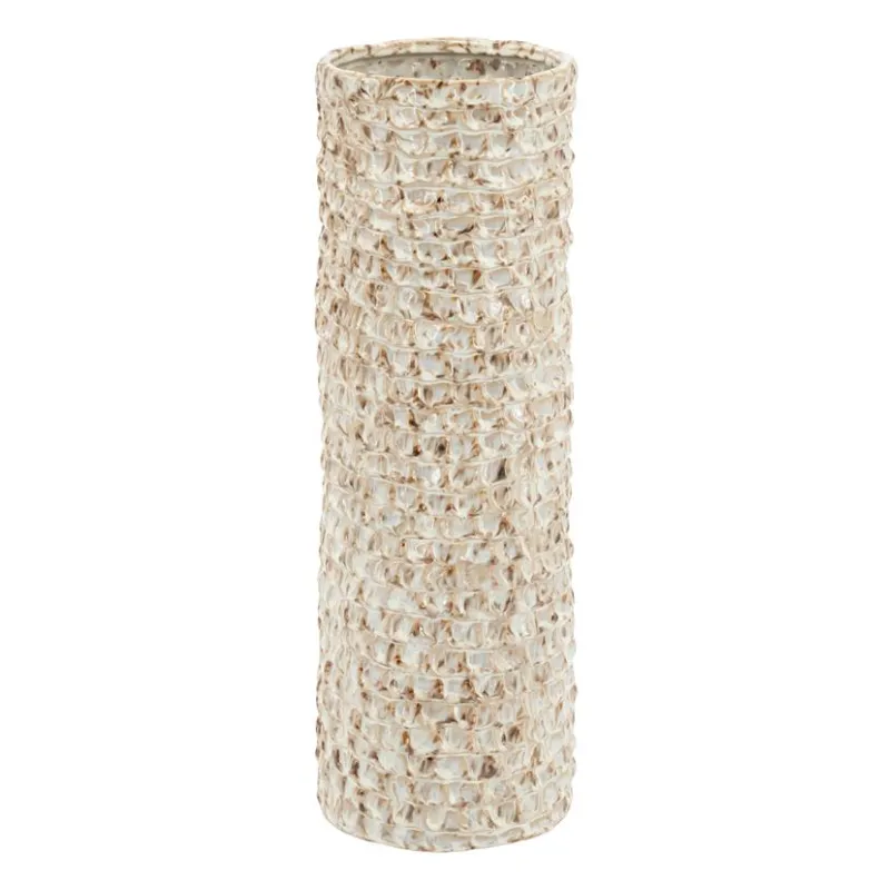 Shio large 15x15x45 cm Steintøy Brun