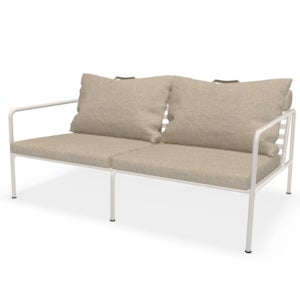 Avon 2-seters sofa Papyrus/White 