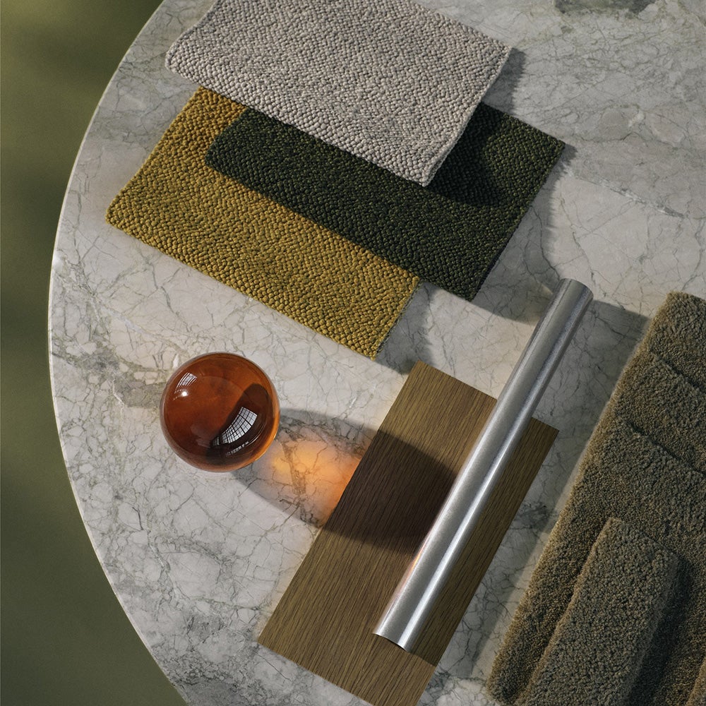  Midst spisebord Ø140 cm - Grey Marble