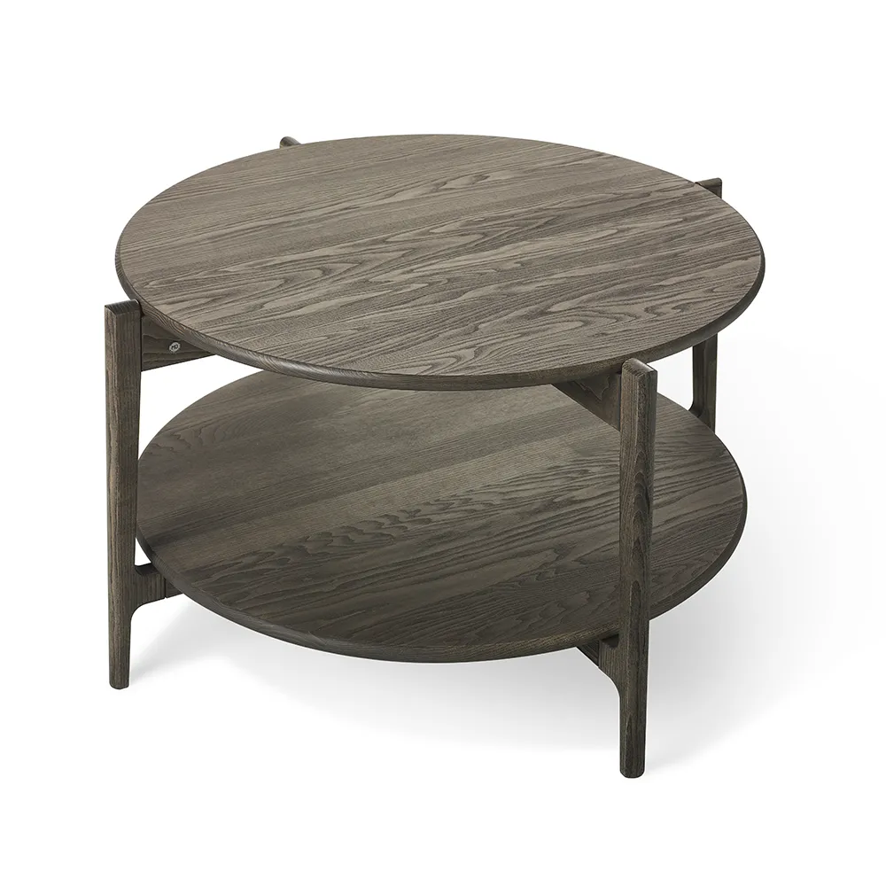 Leia Sofabord Brun oljet ask 