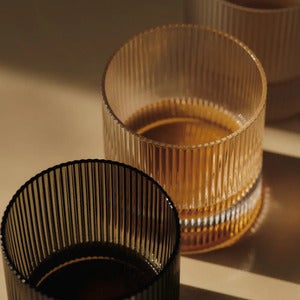 Ripple Tumbler Glass 2-pakning Klar