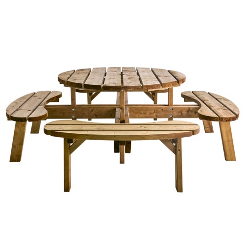 HASSLEBRO pikniksett furu