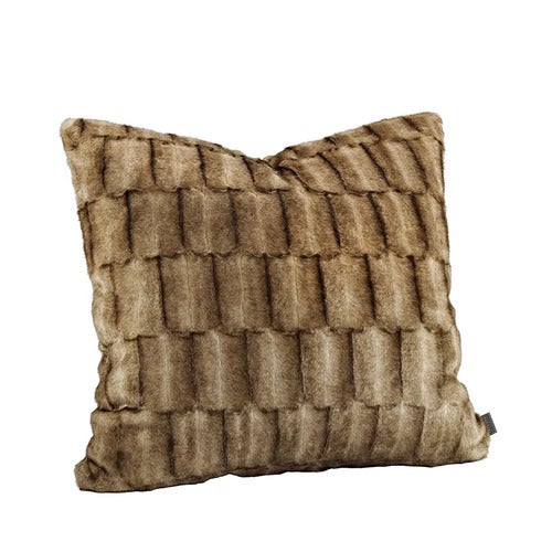 BELMONT Putetrekk Beige/Simply Greige med vevd bakside 50x50 cm