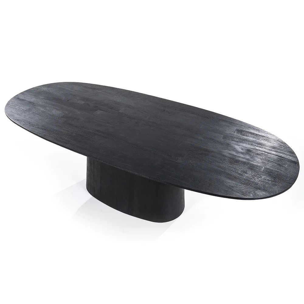Aron Spisebord 200x110 - sort